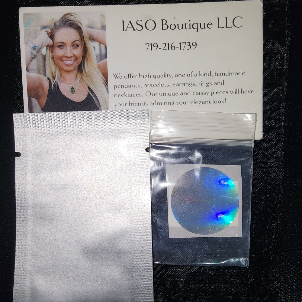 Grounding Frequency Imprinted Hematite Beaded Bra… - image 8